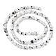 Brins de perles de pierre de lune arc-en-ciel naturel G-Q1001-A05-01-2