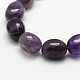 Natural Amethyst Nuggets Beads Strands G-L154-14-2