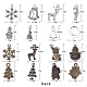 Pendentifs en alliage de style tibétain sunnyclue TIBE-SC0002-06-2