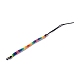Pulsera del orgullo del arco iris BJEW-F422-01B-2