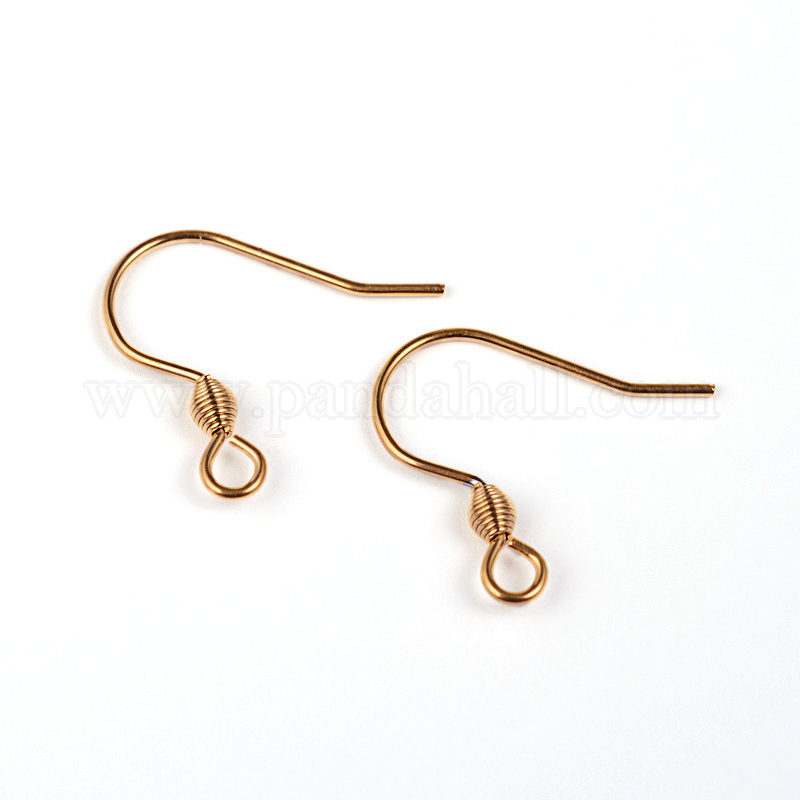 Wholesale 304 Stainless Steel Earring Hook Findings