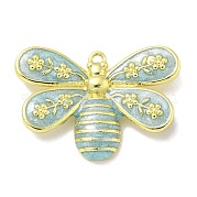 Подвески из латуни с эмалью в стойку KK-L224-040G-03