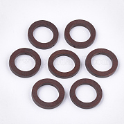 Расписные деревянные подвески WOOD-T021-15C