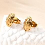 Серьги-гвоздики из нержавеющей стали 304 для женщин EJEW-K243-16G