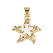 Латунные микро проложить кубического циркония подвески KK-D376-06G