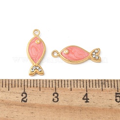 Подвески из нержавеющей стали 304 с эмалью&nbsp;STAS-Z122-22G-02