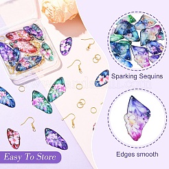 Наборы для изготовления сережек с подвесками своими руками&nbsp;DIY-YW0016-22B