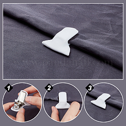 Железные противоскользящие зажимы для ткани&nbsp;AJEW-WH0326-28