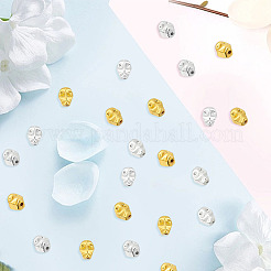 100 шт. 2-х цветные гальванизированные немагнитные синтетические гематитовые бусины G-AR0005-66