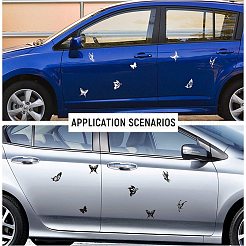 Водонепроницаемые пластиковые автомобильные наклейки для женщин DIY-FG0001-26