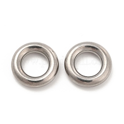 変色しない304ステンレススチール製リンクリング  丸いリング  ステンレス鋼色  13x3mm  内径：7mm&nbsp;STAS-D246-01A-01P