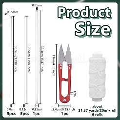 Нитки для вышивания из марганцевой стали TOOL-OC0002-11B