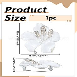 1 шт. брошь-булавка в виде цветка со стразами&nbsp;JEWB-LP0004-88