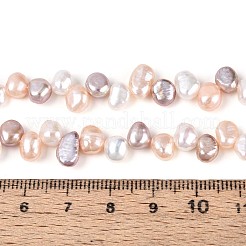 Нити из натурального культивированного пресноводного жемчуга PEAR-T006-24