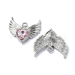 Стеклянные подвески из сплава с покрытием стойки&nbsp;FIND-YW0001-85B