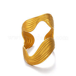 Кольца-манжеты волнообразной формы из нержавеющей стали 304 для женщин&nbsp;FS-WG77DEA-01