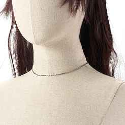 Не тускнеющие венецианские цепочки из нержавеющей стали 304&nbsp;NJEW-JN03636-01