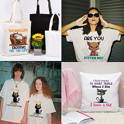 Набор наклеек с логотипом для теплопереносной пленки для домашних животных DIY-WH0230-086