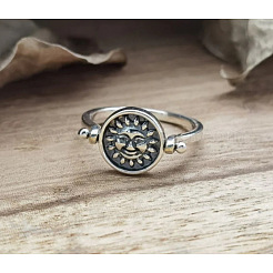 Двусторонние вращающиеся кольца для пальцев из цинкового сплава&nbsp;FS-WG6AB10-01