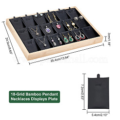 Ожерелья из бамбука с 18 сеткой демонстрируют тарелку NDIS-WH0006-08