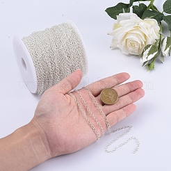 Латунные витой цепочки&nbsp;CHC-Q001-5x4mm-S