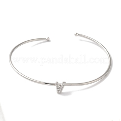 Bracelets en laiton plaqué en rack&nbsp;BJEW-A018-01P-V