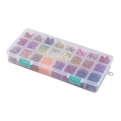 Разноцветные стеклянные бусины&nbsp;GLAA-JP0001-01