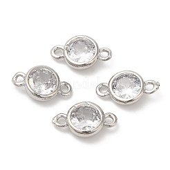 Экологически чистые стойки с покрытием из латуни прокладывают прозрачные подвески из кубического циркония&nbsp;KK-A186-06P