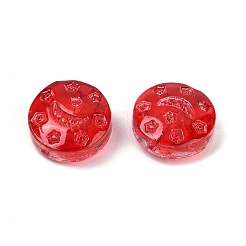 Прозрачные стеклянные бусины&nbsp;DGLA-E004-09K