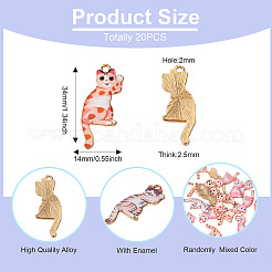 Подвески из сплава 20шт&nbsp;FIND-TA0004-44C