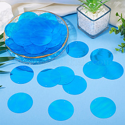 150 шт. радужные переливающиеся звенья из ПВХ с пайетками/блестками FIND-TA0008-10B