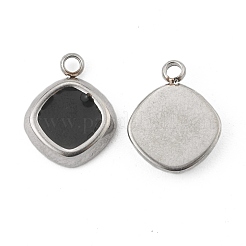 Dijes de esmalte de acero inoxidable 304 de moda&nbsp;STAS-Z009-11P