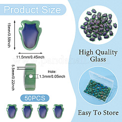 50pcs Glasperlen&nbsp;GLAA-TA0003-71
