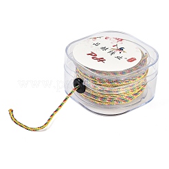 10 ярд круглых плетеных нейлоновых ниток&nbsp;NWIR-G019-02F