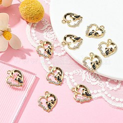 Подвески из эмали и сплава FIND-YW0002-15