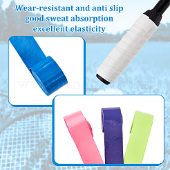 9 Stück 9 Farben Anti-Rutsch-Overgrip aus PU-Leder für Tennisschläger&nbsp;DIY-CN0002-76