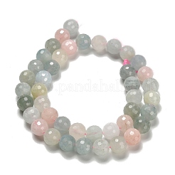 Природные морганит нитей бисера G-H329-F01-10mm