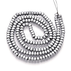 Гальванические нити из синтетических немагнитных гематитовых бусин G-T139-61A