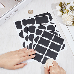 35 лист 5 стиля ПВХ меловая доска этикетки пустые наклейки STIC-CP0001-19