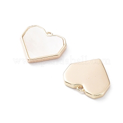 Стойки покрытие латунь сердце подвески KK-A183-19G