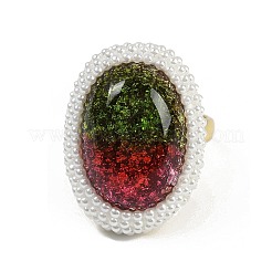 Латунные регулируемые кольца RJEW-P128-04G-B