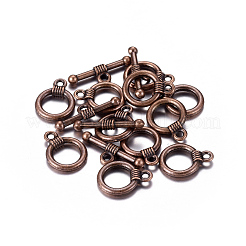 Tibetischen Stil Legierung Knebel  Verschlüsse&nbsp;LS-RLF0034Y-NF