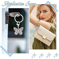 Подвеска в виде бабочки в тибетском стиле из сплава&nbsp;HJEW-HY00129