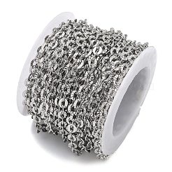 Цепочки ручной работы из текстурированной нержавеющей стали марки 304.&nbsp;STAS-F341-14P