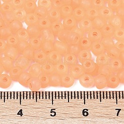 6/0 светящаяся стеклянная бусина&nbsp;X1-SEED-NH0001-01D