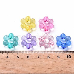 Прозрачные акриловые бусинки кадров X-TACR-S153-01A-M