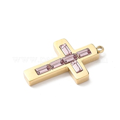 Подвески из нержавеющей стали 304 со стразами&nbsp;STAS-L022-085G-07