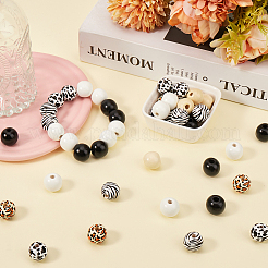 Натуральные деревянные бусы WOOD-SP0001-01