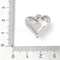 Латунные микропаве прозрачные подвески с фианитом KK-R213-13P