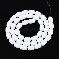 Непрозрачное стекло бисер нитей&nbsp;GLAA-T028-14P-A01